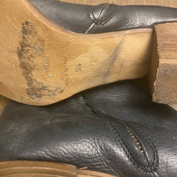 Madewell Billie Black leather boots - Picture 9 of 16